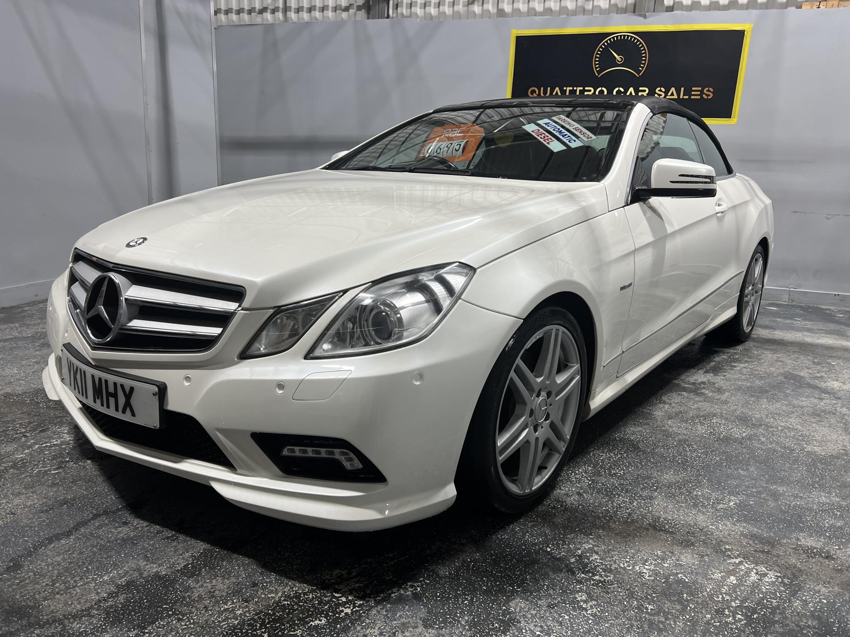 Mercedes-Benz E Class 1.8 E250 CGI BlueEfficiency Sport Cabriolet 2dr Petrol Tiptronic Euro 5 (204 ps)