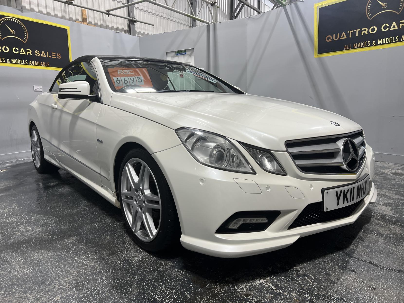 Mercedes-Benz E Class 1.8 E250 CGI BlueEfficiency Sport Cabriolet 2dr Petrol Tiptronic Euro 5 (204 ps)