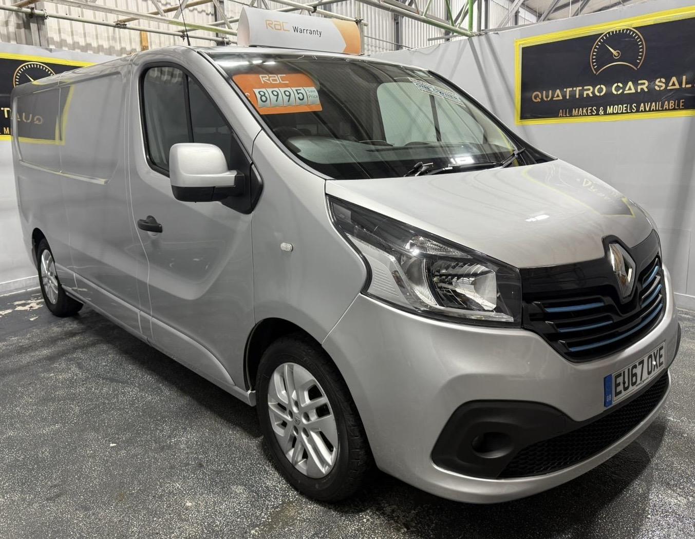 Renault Trafic 1.6 dCi 29 Sport Nav Panel Van 5dr Diesel Manual LWB Standard Roof Euro 6 (120 ps)